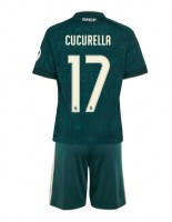 Real Madrid Marc Cucurella #17 Venkovní dres pro děti 2026-27 Krátký Rukáv (+ trenýrky)